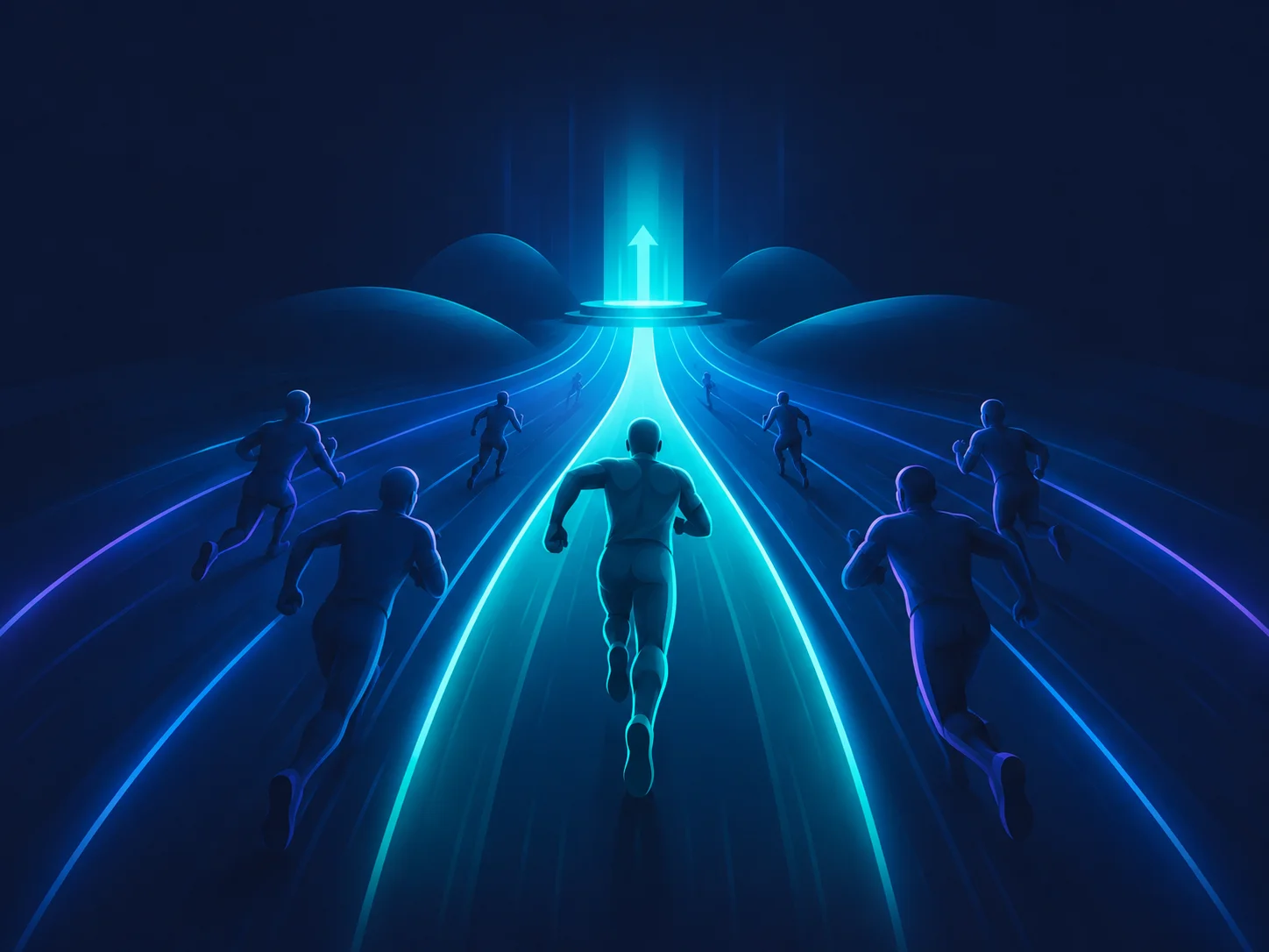 Strategic advantage of building dedicated AI visibility against slow moving competitors