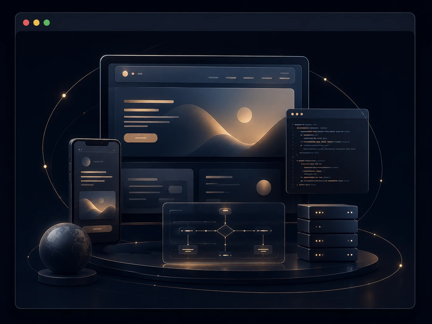 Comprehensive web design and development solutions tailored for scalable enterprise applications