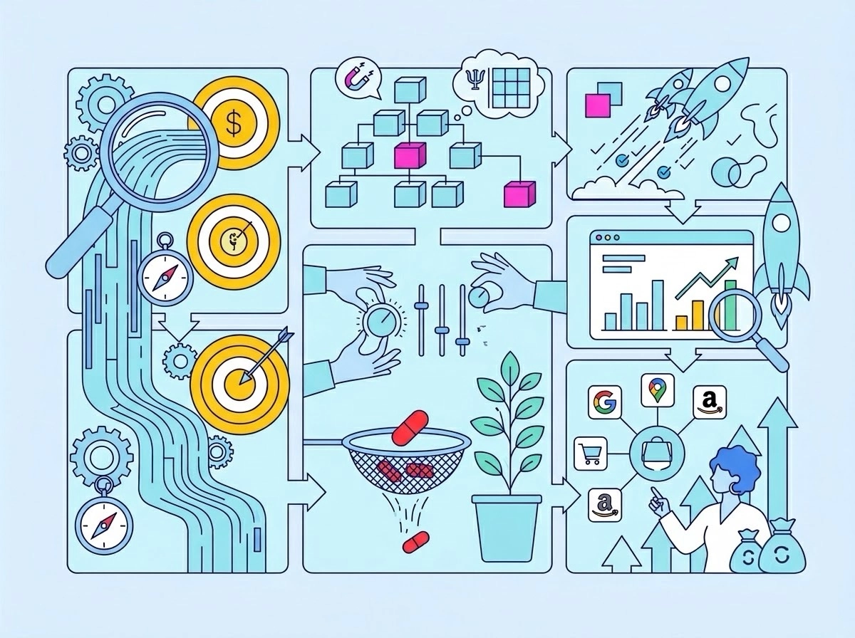 Step by step optimization methodology scaling from forensic ad audits to continuous revenue growth