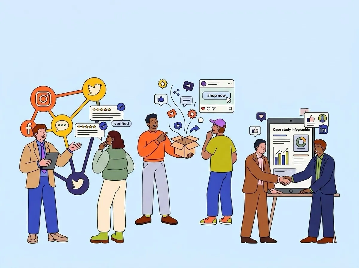 Accelerating business growth and shortening customer trust cycles through strategic social engagement