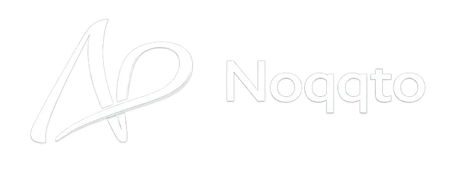 Noqqto digital marketing agency logo in white